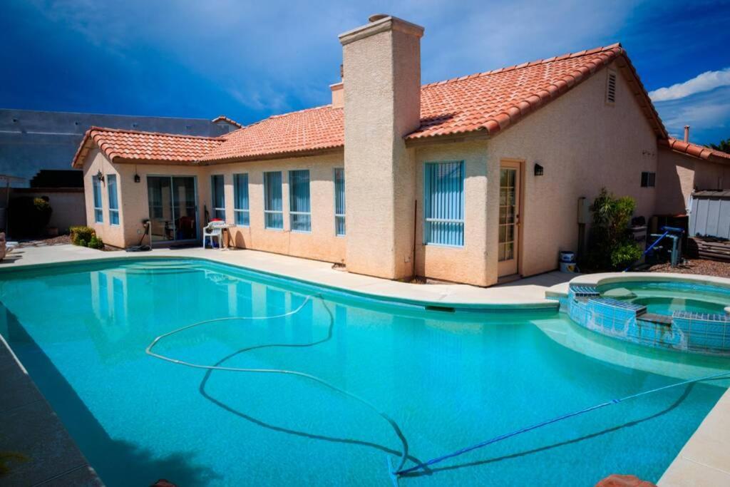 Luxury 1900 Sq Ft House Huge 46 Ft Pool & Hot Spa Las Vegas Eksteriør bilde